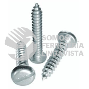 PFR06025 PIJA CABEZA FIJADORA GALVANIZADA RANURADA #6 X 1" TOLEDO