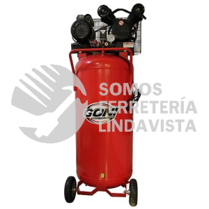 990 COMPRESOR DE 5 HP CON TANQUE VERTICAL DE 200LTS A110VOLTS GONI