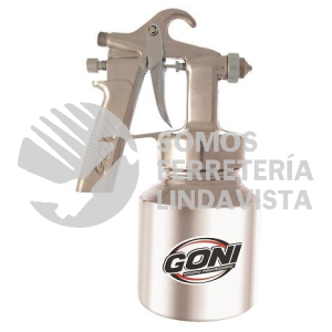 26 PISTOLA BAJA PRESION VASO REFORZADO 1LT SE ADECUA CON CUALQUIER COMPRESOR GONI