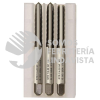 108003 JUEGO DE 3 MACHUELOS STD 3/16"-24 HILOS GREENFIELD