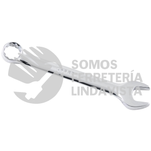 1217MT LLAVE COMBINADA CORTA PULIDO ESPEJO METRICA, 12 PUNTAS, 17 MM URREA