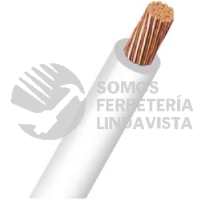 399329MT CABLE CONDUCTOR ELECTRICO THW-LS/THHW-LS CAL10 (AWG) 600V 90GRADOSC BLANCO VENTA POR METRO IUSA