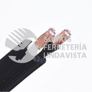 301742MT CABLE CORDON USO RUDO NEGRO 2X16 AWG 60GRADOSC 300V VENTA POR METRO IUSA