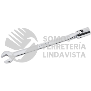 1270-18M LLAVE COMBINADA FLEXIBLE PULIDO ESPEJO METRICA, 12 PUNTAS, 18 MM URREA