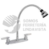 8-IPF MEZCLADORA DE CROMO CON PICO FLEXIBLE RUGO