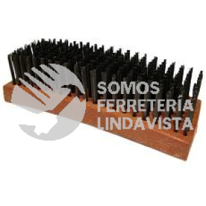 H00036 2219105 CEPILLO DE ALAMBRE ACERO CUADRADO 6 X 19 PERFECT