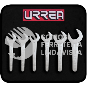 U3500BM JUEGO DE 6 LLAVES DE SERVICIO SATINADAS METRICAS URREA