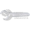 U3521M LLAVE DE SERVICIO SATINADA METRICA, 21 MM URREA