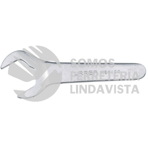 U3546M LLAVE DE SERVICIO SATINADA METRICA, 46 MM URREA