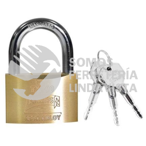 TX-60 CANDADO DE LATON DE EXTRA SEGURIDAD TETRALLAVE PHILLIPS