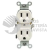 212-05320-WCP CONTACTO DUPLEX 2P+T 15A 125V LEVINGTON