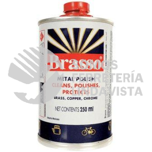 POLISH 250 LIQUIDO METAL POLISH 250 ML BRASSO