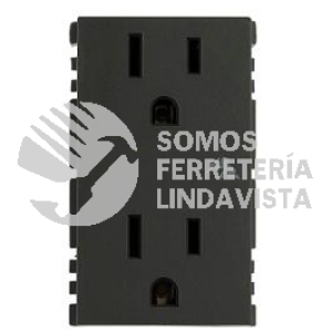 SITCD2PG TOMA CORRIENTE DUPLEX 2P+T GRAFITO 25424-38 SIMON