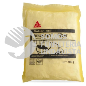 401197 SIKACEM FIBER CAJA 24 BOLSAS 100 GR C/U SIKA CONSTRUCCION