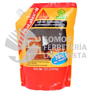 433470 SIKALATEX N DOY PACK 1 24 KG (1 2 L) SIKA CONSTRUCCION
