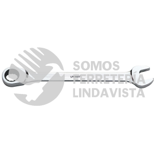 1228CM LLAVE COMBINADA PULIDO ESPEJO DE MATRACA EN PULGADAS, 12 PUNTAS, 7/8" URREA