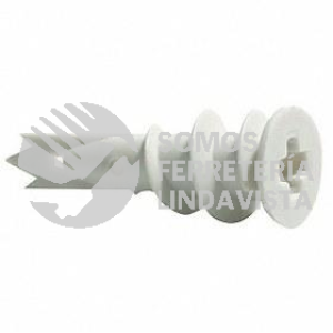 9013 TAQUETE BLANCO PARA TABLAROCA CON 100 PIEZAS THORSMAN