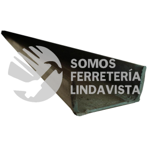 CPS CANAL PERFIL STANDAR U DE DE FIERRO DE 3"X1-1/2" CAL1/4(6MM) TRAMO DE 6MTS NACIONAL