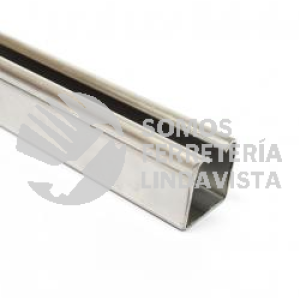RIECAL1/8 RIEL DE FIERRO 2-1/2X2" CAL 1/8 NACIONAL
