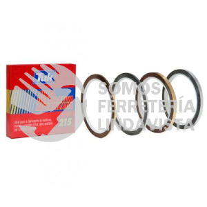 541504 CINTA DECORATIVA METALIZADA COLOR ORO 3X40 PAQUETE CON 2 PZAS TIPO 215 AU TUK