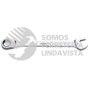 1218MCM LLAVE COMBINADA PULIDO ESPEJO DE MATRACA METRICA, 12 PUNTAS, 18 MM URREA