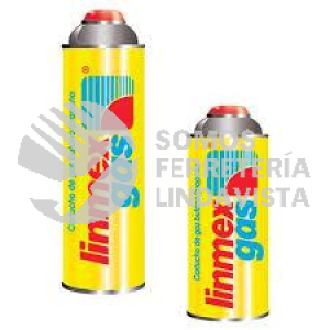1725 CARTUCHO DE GAS ENCENDEDOR BUTANO/PROPANO 180G LINMEX