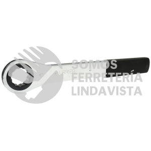 WER48 LLAVE DE ESTRIAS PULIDO ESPEJO PLANA DE MATRACA EN PULGADAS, 12 PUNTAS, 1-1/2" URREA