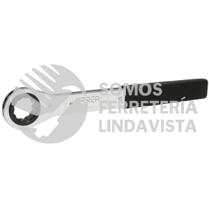 WER24M LLAVE DE ESTRIAS PULIDO ESPEJO PLANA DE MATRACA METRICA, 12 PUNTAS, 24 MM URREA