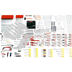 99720 JUEGO MAESTRO INDUSTRIAL COMBINADO 435 PIEZAS, SIN GABINETE URREA