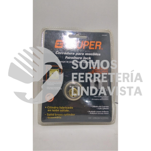 19131 CM-250C CERRADURA PARA MUEBLES 36 MM TRUPER