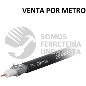 48473 CABCO-59 METRO DE CABLE COAXIAL RG59 EN ROLLO DE 100 M VOLTECK