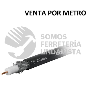 48474 CABCO-6 METRO DE CABLE COAXIAL RG6 EN ROLLO DE 100 M VOLTECK