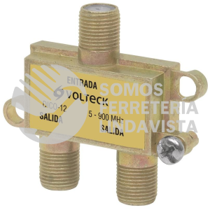 48475 DICO-12 DIVISOR COAXIAL DE 1 ENTRADA Y 2 SALIDAS VOLTECK
