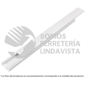 46281 CAN-1720 CANALETA DE 1 VIA 17 X 20 MM VOLTECK