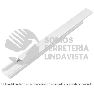 46282 CAN-1735 CANALETA DE 1 VIA 17 X 35 MM VOLTECK
