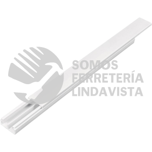 46283 CAN-1020D CANALETA DE 2 VIAS 10 X 20 CON DIVISION VOLTECK
