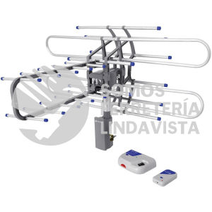 48115 ANGI-360 ANTENA AEREA PARA TV GIRATORIA 360 GRADOS A CONTROL REMOTO VOLTECK