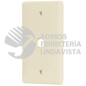 46403 PPAN-S PLACA DE ABS PASACABLE STANDARD MARFIL VOLTECK