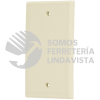 46400 PPCI-S PLACA DE ABS CIEGA STANDARD MARFIL VOLTECK