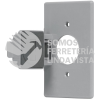 46411 PPIN-SES PLACA CONTACTO REDONDO POLICARBONATOP/INTEMPERIE STANDARD VOLTECK