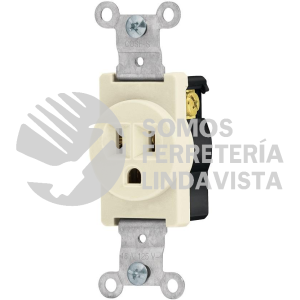 46109 COSE-S CONTACTO SENCILLO 2 POLOS 3 HILOS STANDARD MARFIL VOLTECK