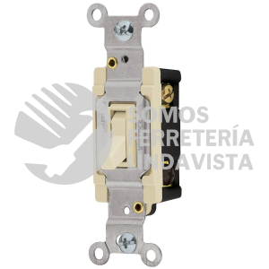 46003 APSE-ES INTERRUPTOR VERTICAL DE PALANCA 3 VIAS STANDARD MARFIL VOLTECK