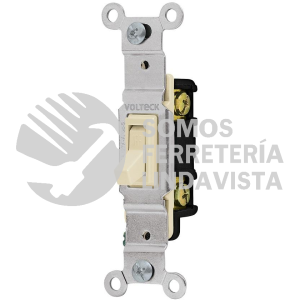 46000 APSE-S INTERRUPTOR VERTICAL DE PALANCA STANDARD MARFIL VOLTECK