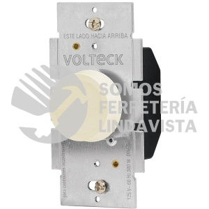 46302 DIM-S ATENUADOR DE LUZ GIRATORIO STANDARD MARFIL VOLTECK