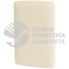 46144 PPC-I PLACA DE ABS CIEGA LINEA ITALIANA COLOR MARFIL VOLTECK