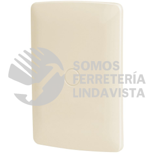 46144 PPC-I PLACA DE ABS CIEGA LINEA ITALIANA COLOR MARFIL VOLTECK