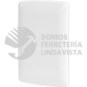 46141 PPC-IB PLACA DE ABS CIEGA LINEA ITALIANA COLOR BLANCO VOLTECK