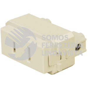 48111 CO-I CONTACTO SENCILLO 2 POLOS SIN TIERRA LINEA ITALIANAMARFIL VOLTECK
