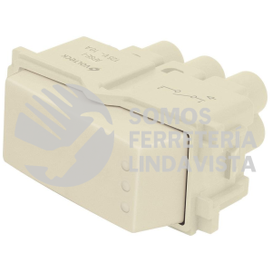 48084 APSE-I INTERRUPTOR SENCILLO LINEA ITALIANA COLOR MARFIL VOLTECK