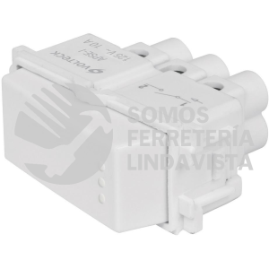 48132 APSE-IB INTERRUPTOR SENCILLO LINEA ITALIANA COLOR BLANCO VOLTECK